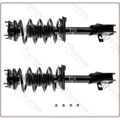 2X AMMORTIZZATORI ANTERIORI CON MOLLE ELICOIDALI E SUPPORTI PER FORD EDGE LINCOL...