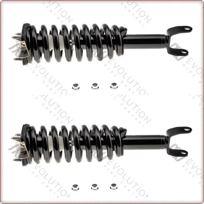 2X AMMORTIZZATORI ANTERIORI CON MOLLE ELICOIDALI E SUPPORTI PER DODGE DAKOTA 200...