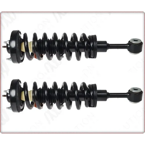 2x STOßDÄMPFER + SPIRALFEDER DOMLAGER VORNE FÜR FORD F-150 F150 2004 - 2008 4WD
