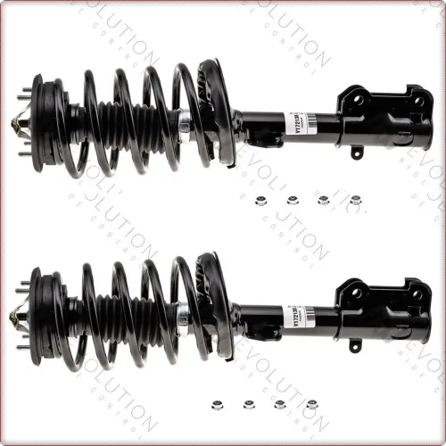 2x STOßDÄMPFER + SPIRALFEDER DOMLAGER VORNE FÜR FORD MUSTANG 2005 - 2010