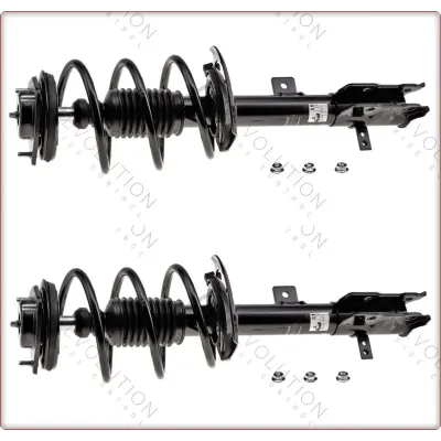2X AMMORTIZZATORI ANTERIORI CON MOLLE ELICOIDALI E SUPPORTI PER DODGE CALIBER 20...