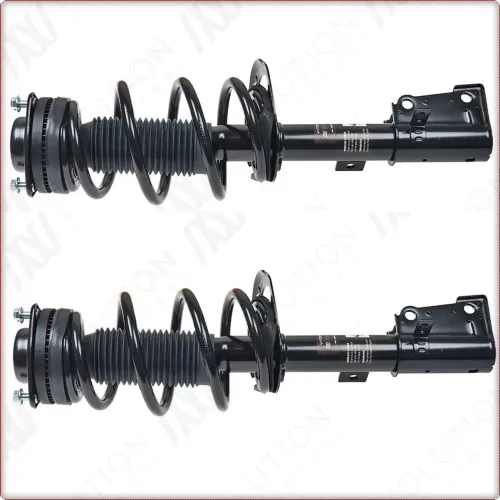 2x STOßDÄMPFER + SPIRALFEDER DOMLAGER VORNE FÜR DODGE JOURNEY 2009 - 2019