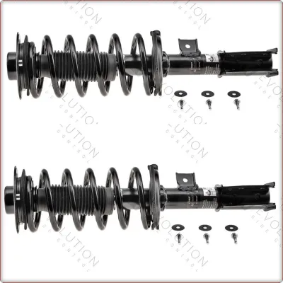 2X AMMORTIZZATORI ANTERIORI CON MOLLE ELICOIDALI E SUPPORTI PER CHEVROLET EQUINO...